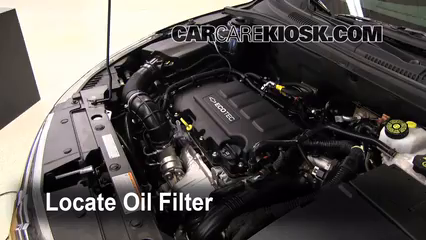 Oil & Filter Change Chevrolet Cruze (2011-2016) - 2011 Chevrolet Cruze